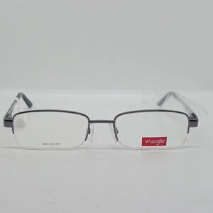 NWT MEN'S WRANGLER EYEGLASS FRAMES 153 GUNMETAL